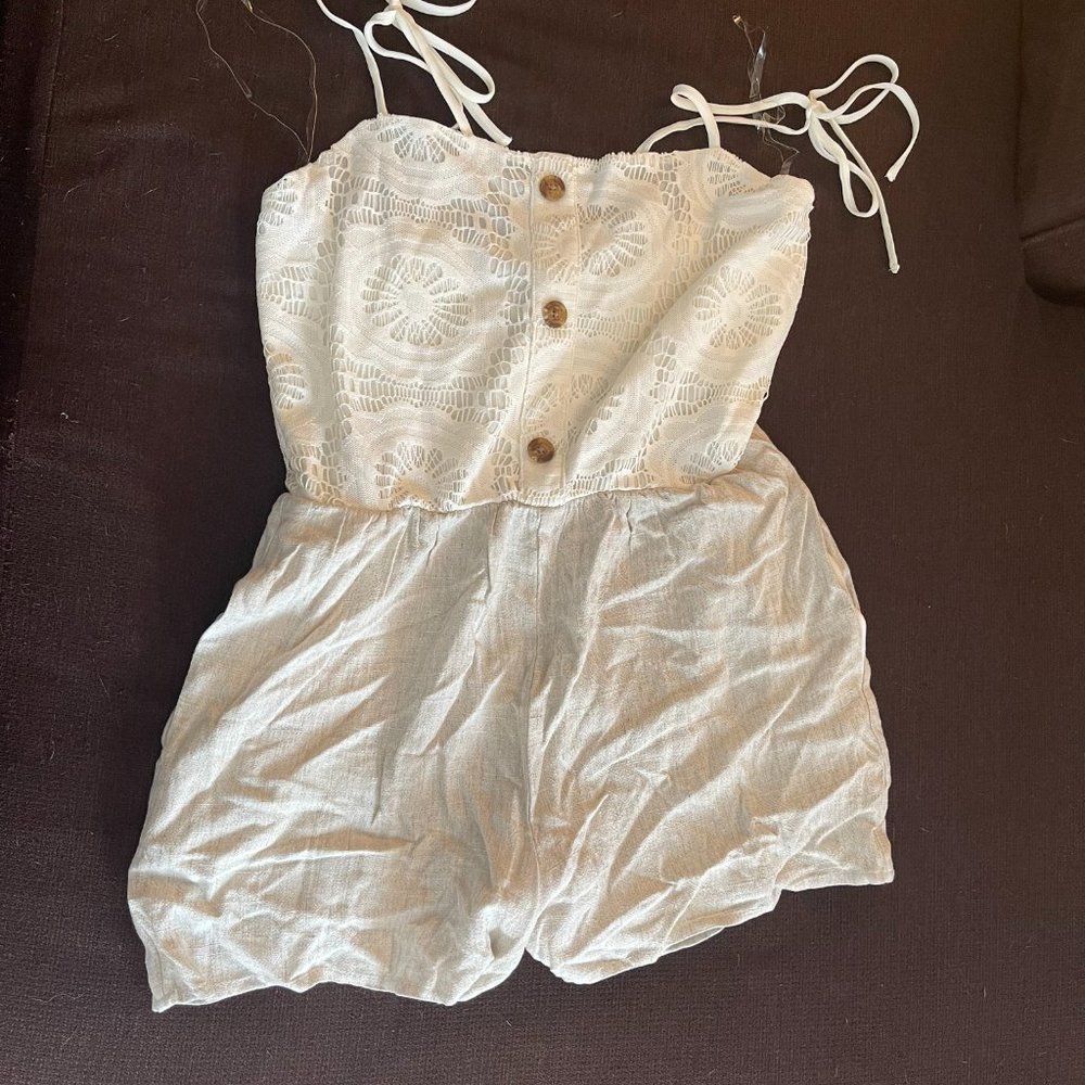 White Romper